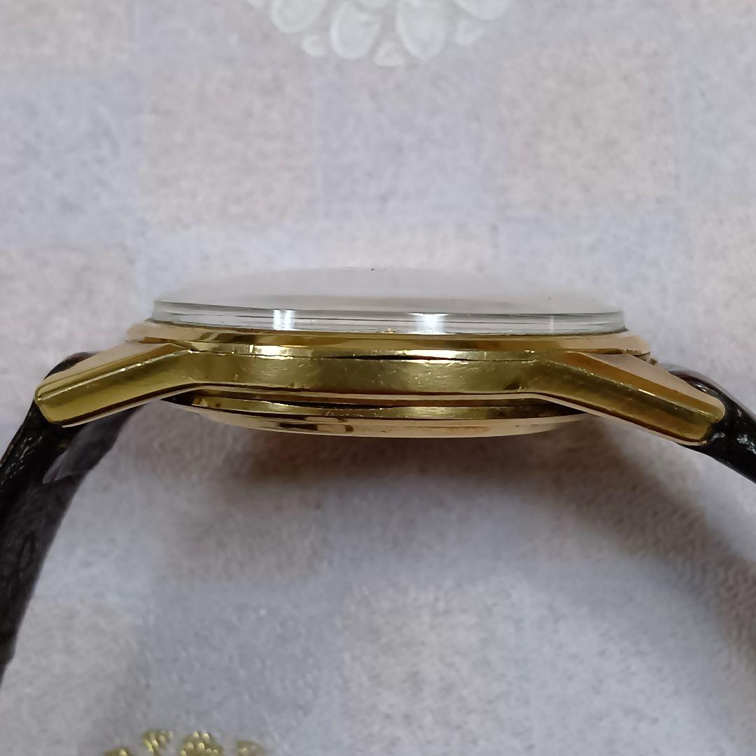 さ*)様 【訳あり】セイコークロノススペシャル２３石15039 １４金張りビンテ