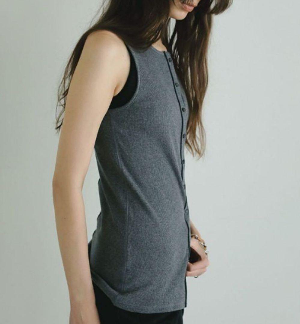 新品　ETRÉ TOKYO 　エトレトウキョウ　フロントオープンタンクトップ