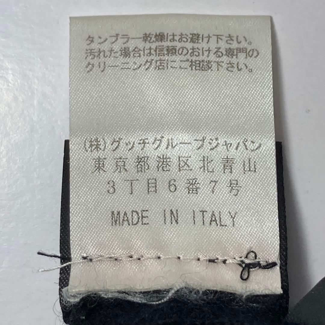 E9207 GUCCI グッチシマ GG レザー 手袋 グローブ カシミヤ100