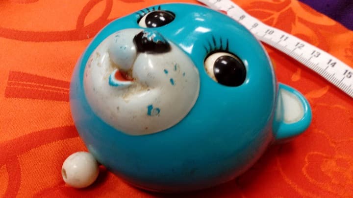 サンキョウ製アオクマ昭和ノスタルジックレトロ当時物ジャンク扱い難有り