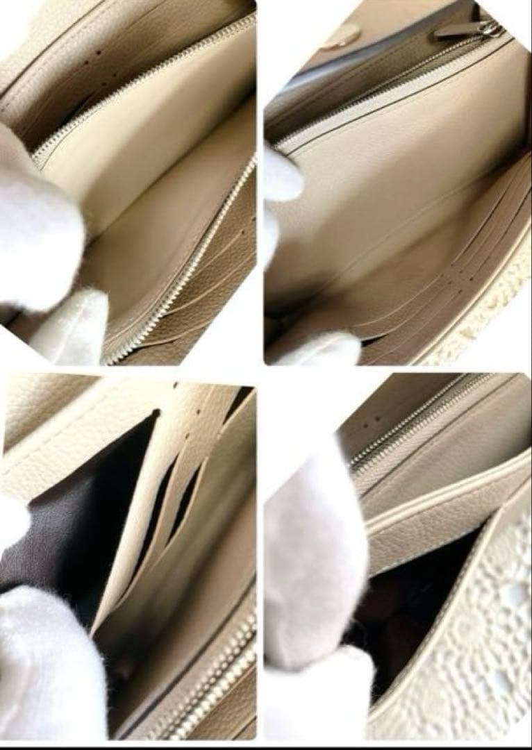 未使用級　ルイヴィトン　マヒナ ポルトフォイユ イリス ガレ