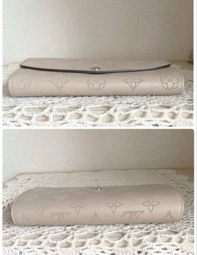 未使用級　ルイヴィトン　マヒナ ポルトフォイユ イリス ガレ