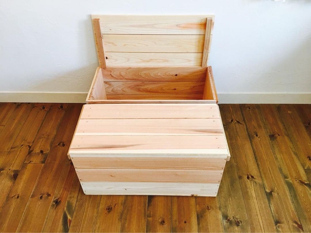 ぽの木 蓋付 通常 りんご箱 5箱