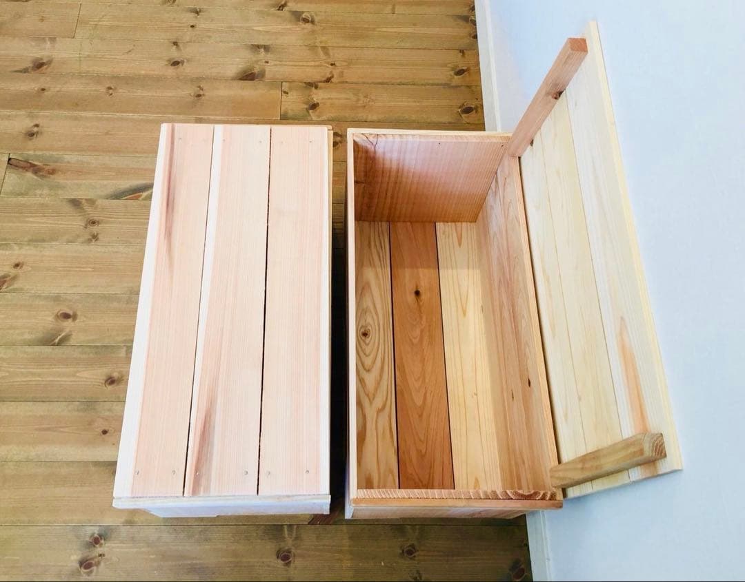 ぽの木 蓋付 通常 りんご箱 5箱