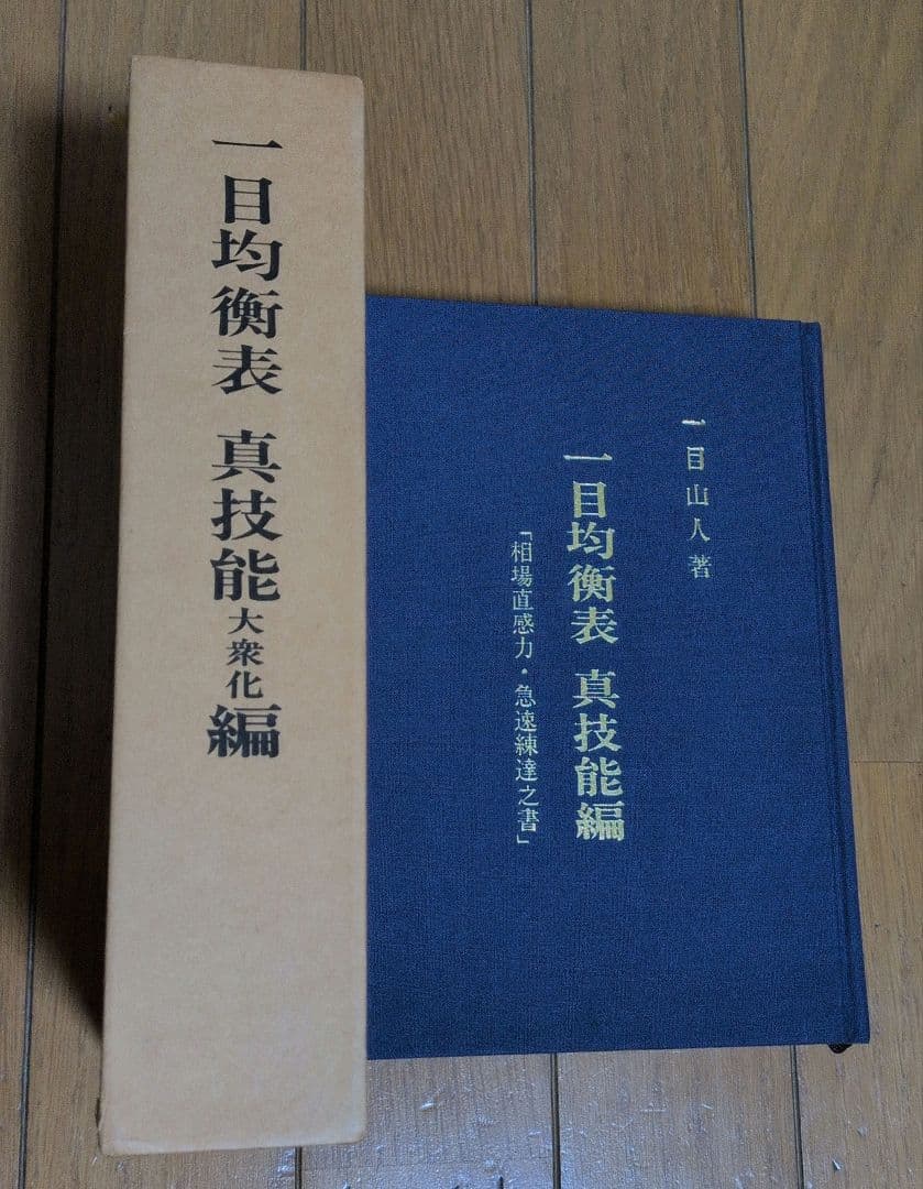 一目均衡表七冊　一目山人著