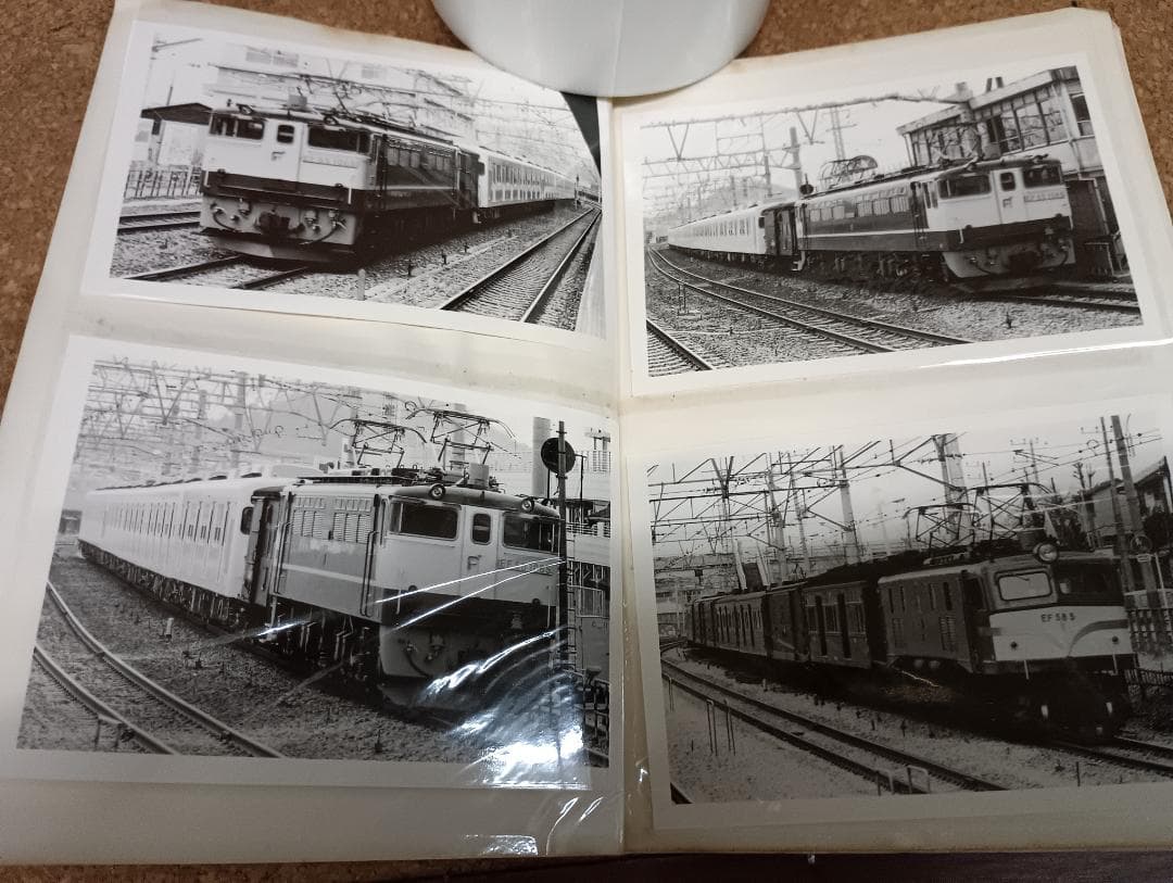 ４００６）鉄道写真　約１００枚　昭和５６年～５７年　電気機関車　特急電車など