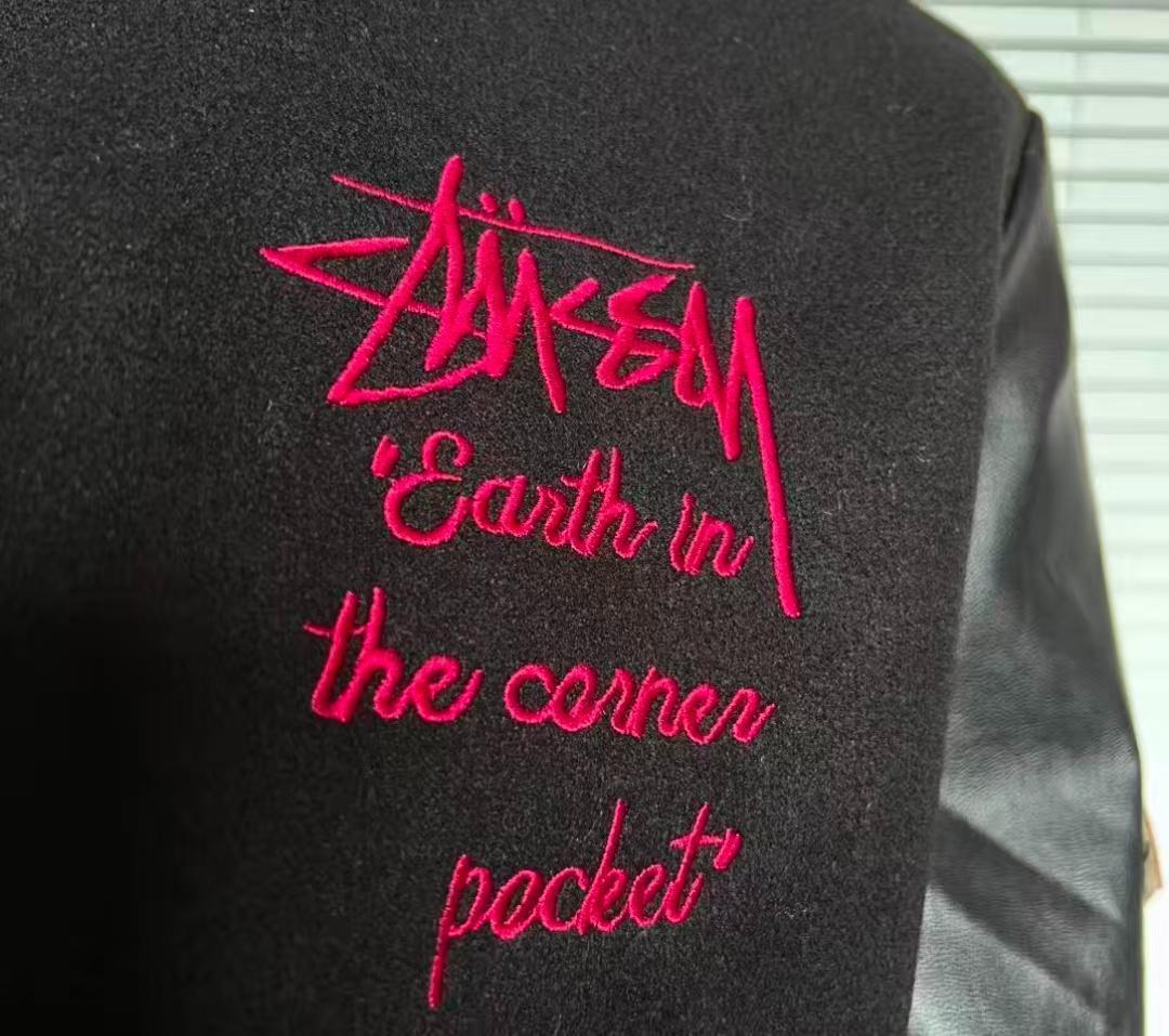 Stussy スタジャン ブラック