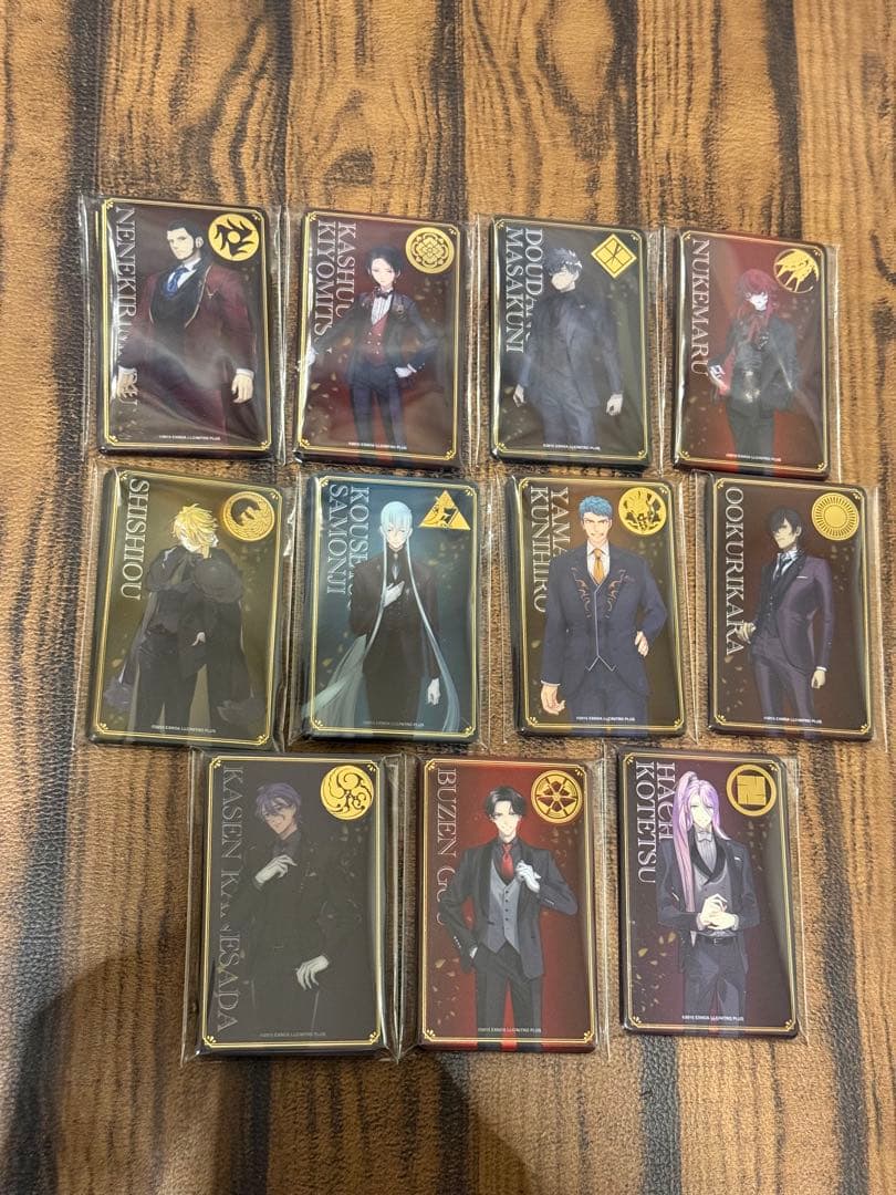 刀剣乱舞 大本丸博 2025 祝装箔押しクリアカード