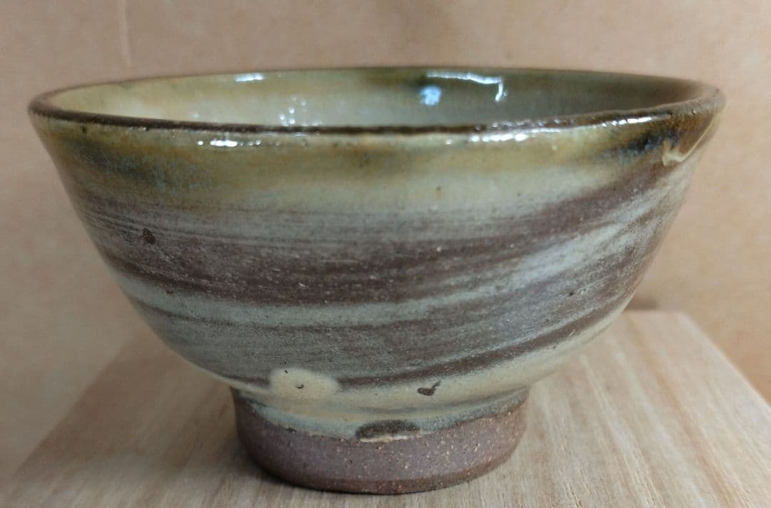 傑作【本物保証】金城次郎 海老文ぐい呑 共箱 栞2 人間国宝 壺屋焼壷屋焼 美品