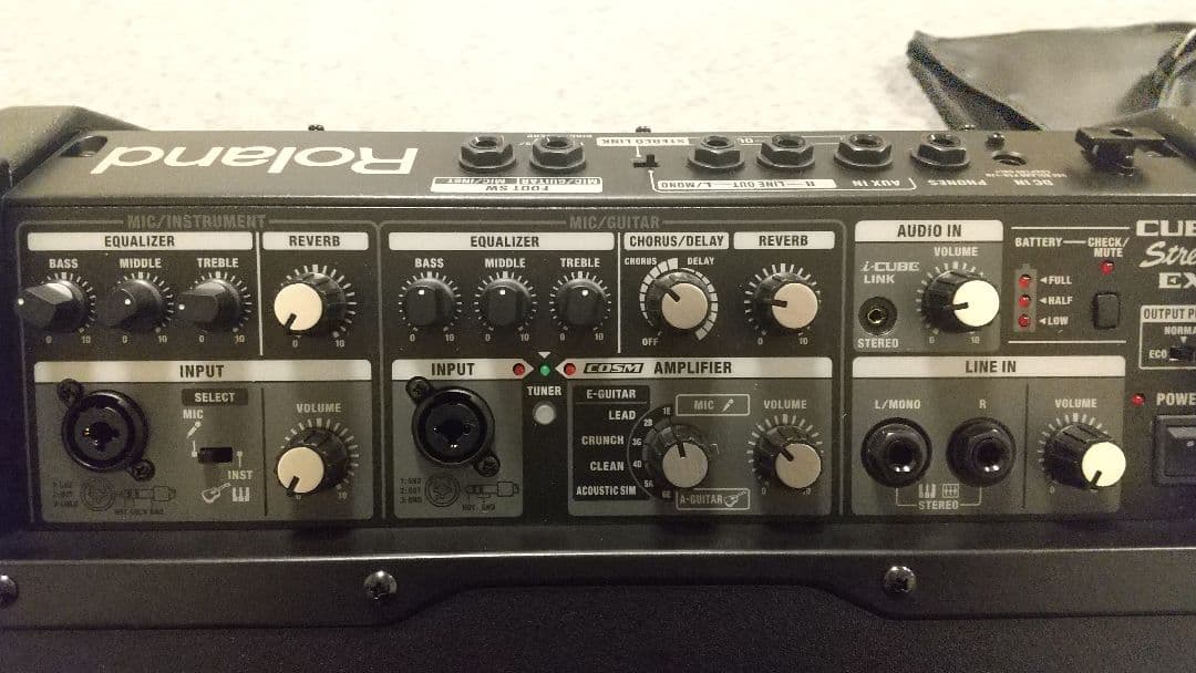 ◆特典マイク付◆ Roland ローランド アンプ CUBE STREET EX