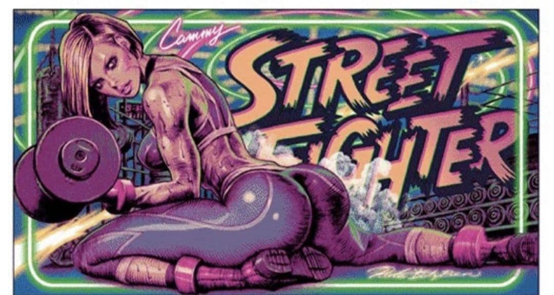 Rockin’Jelly Bean x Street Fighter cammy