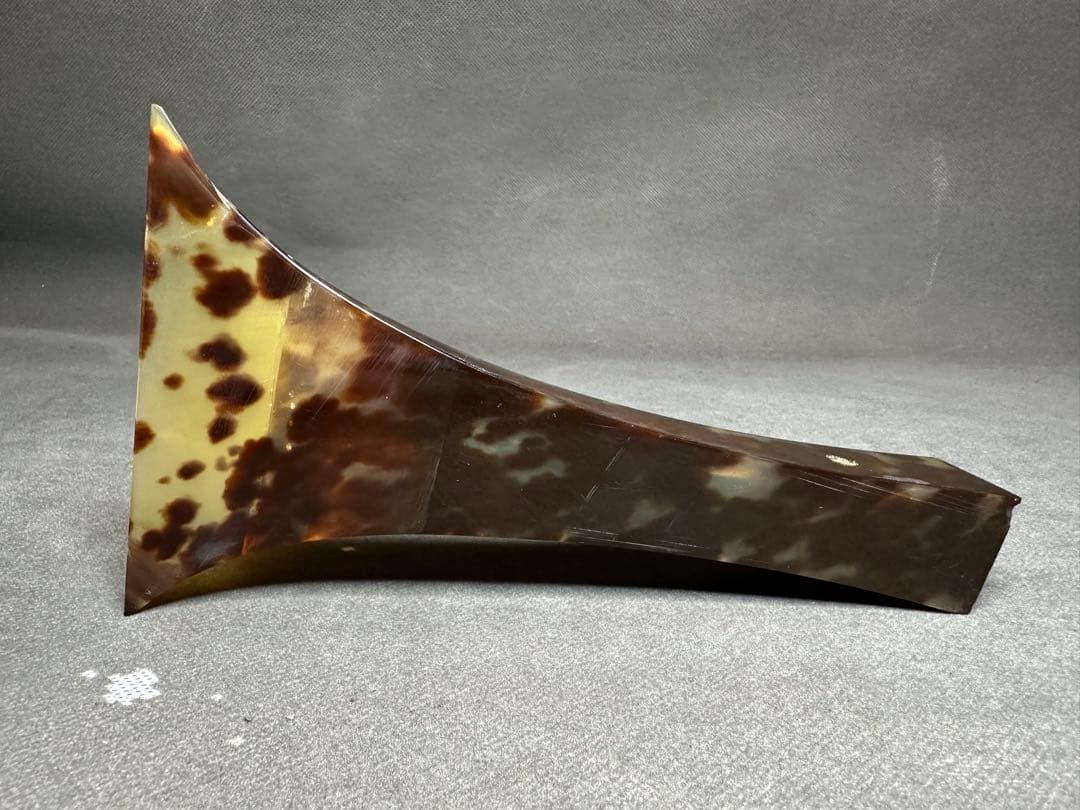 高級　津軽三味線　鼈甲撥　天然素材　バチ　和楽器 民謡　アンティーク　細密細工