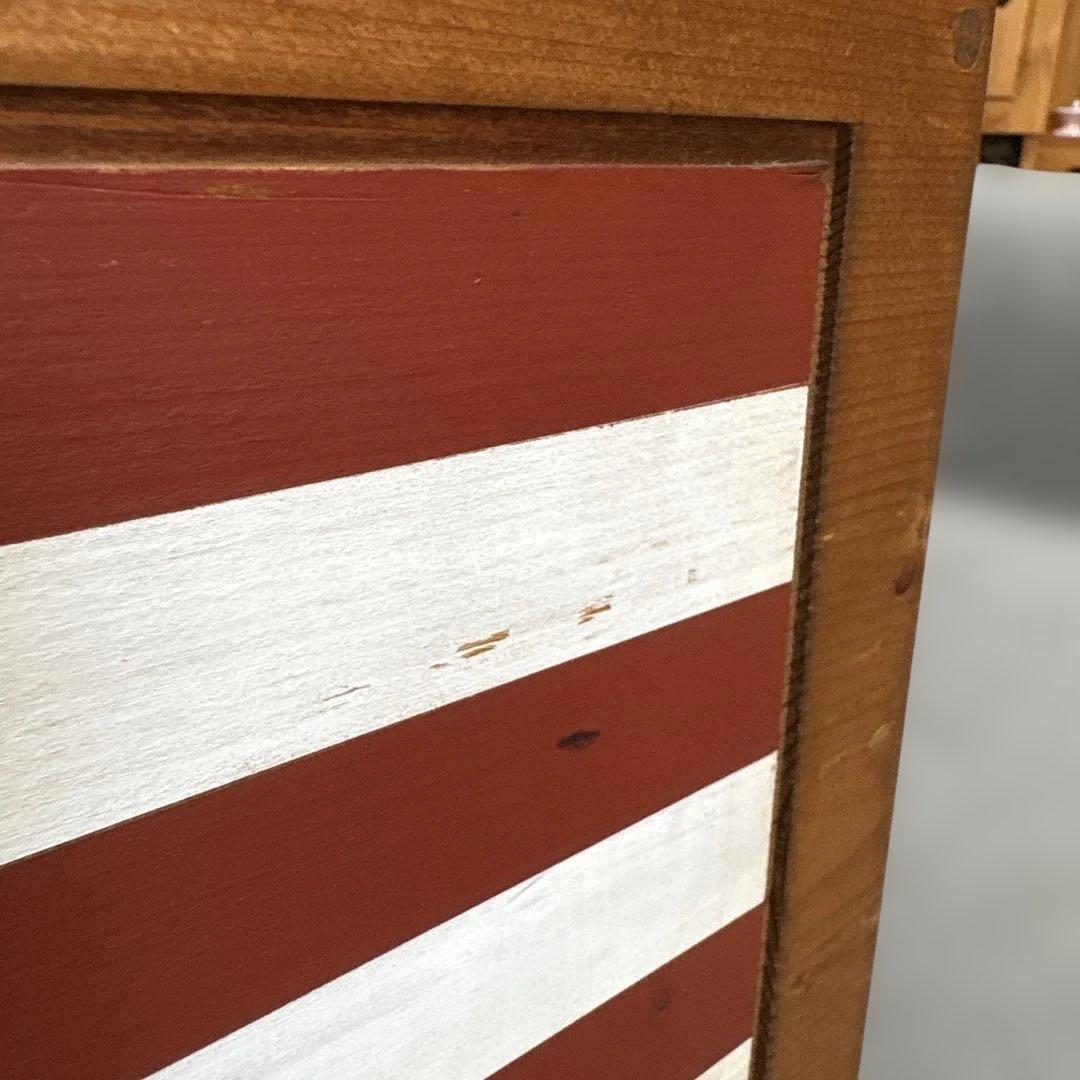 【星条旗】アメリカンカントリー雑貨　マガジンラック