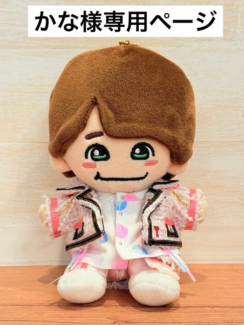 【オーダー】ぬい服　ピンクツイード　大橋さん