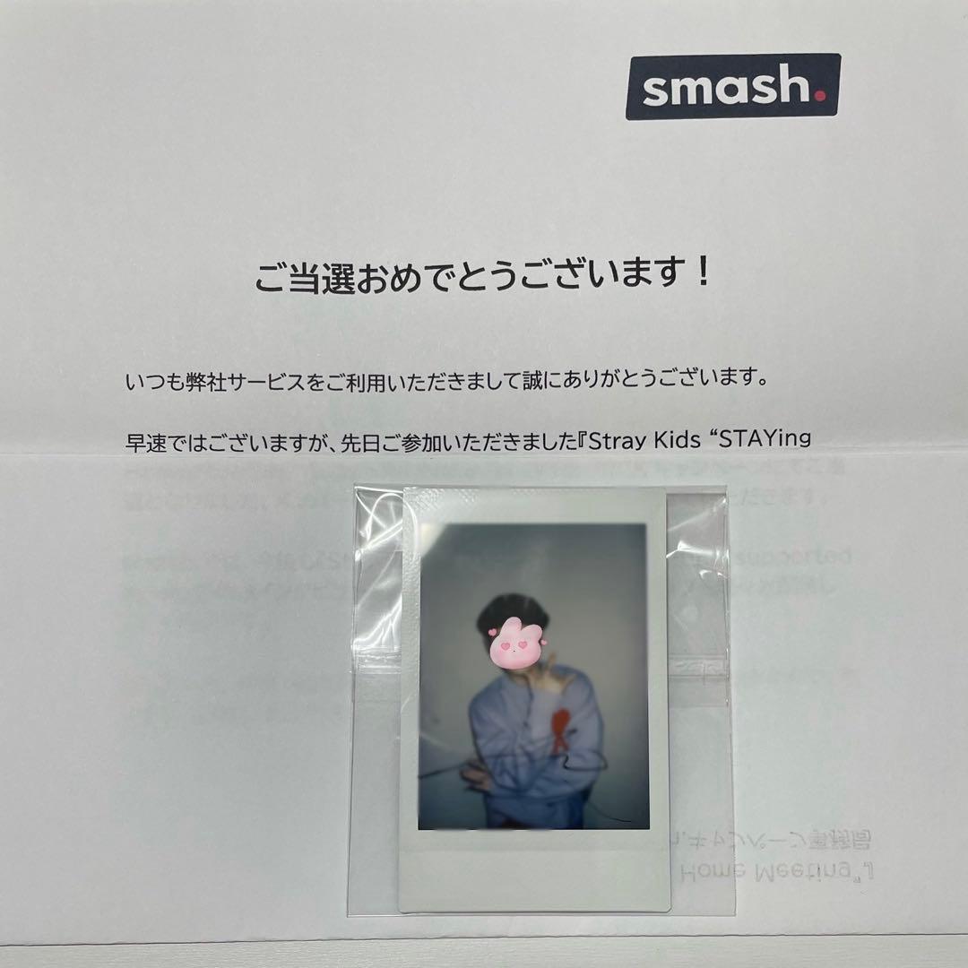 スキズ straykids リノ サイン入りチェキ ポラロイド 直筆