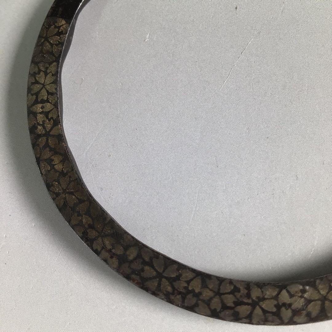 Ｒ６２９　釜釻　『高木治良兵衛造』『雲錦象嵌』『大角豆』『相生鐶』　共箱　茶道具