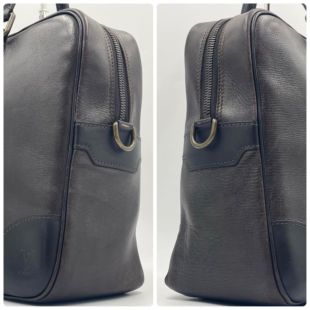 【美品】ルイヴィトン ユタ アコマ バサルト ビジネスバッグ2way A4可