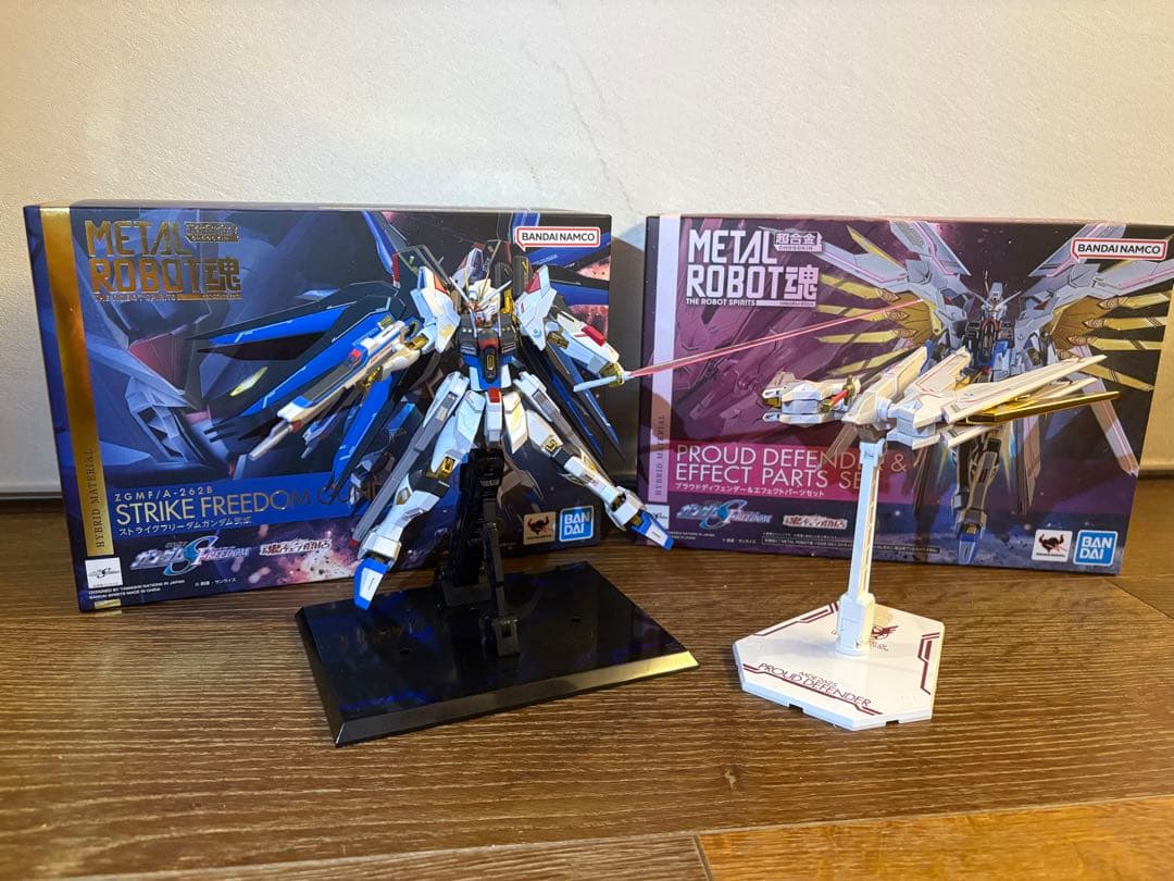 メタルロボット魂 ストライクフリーダム二式＆プラウドディフェンダー