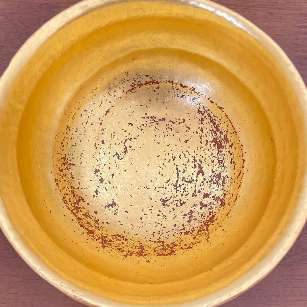 赤楽 嶋台茶碗　佐々木松楽　共箱入　茶道具　茶器　茶盌　伝統工芸品