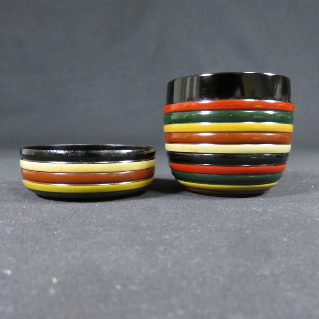 棗 なつめ 茶入れ セット 3つ 茶道具 飛騨春慶塗 木箱 共箱