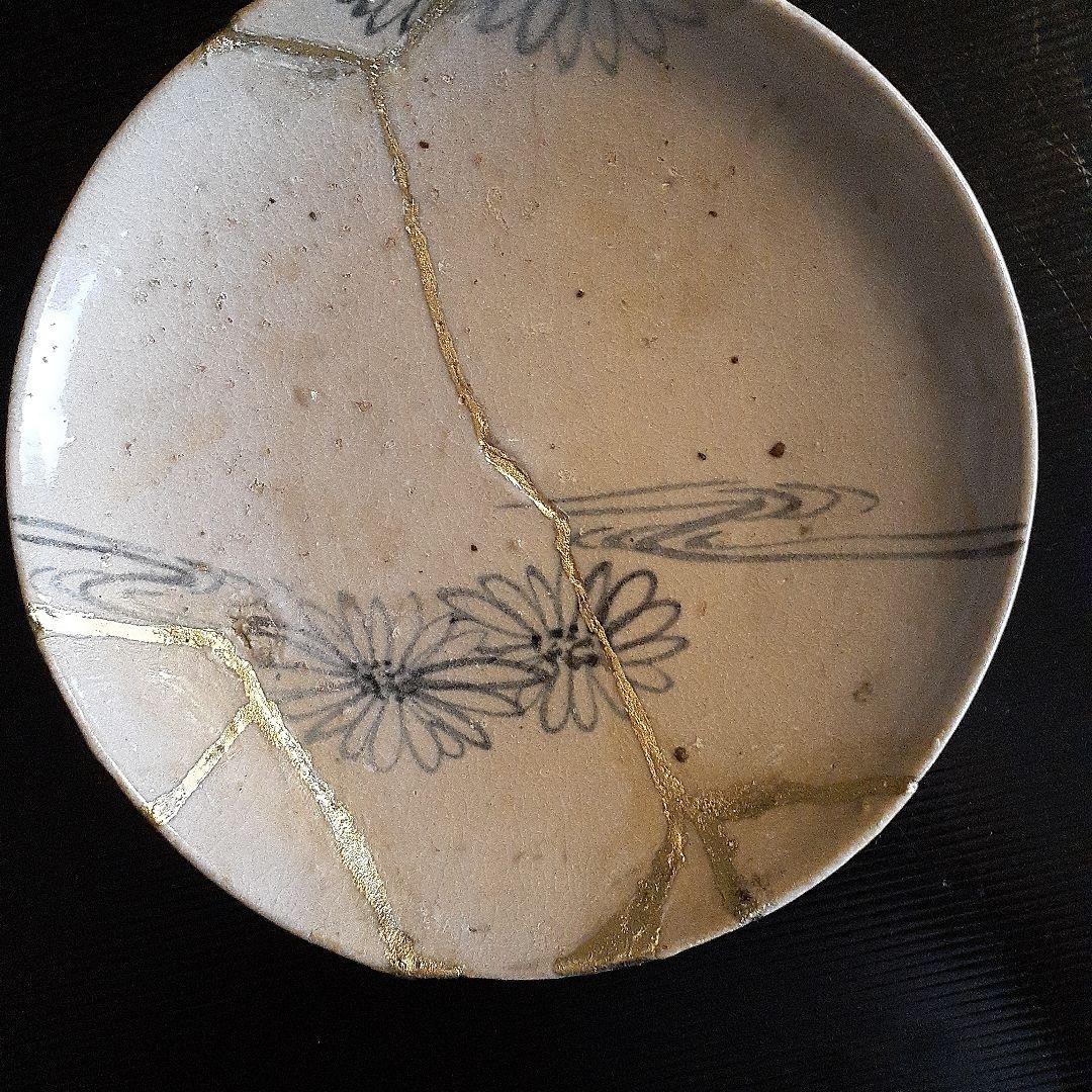 初期伊万里小山路窯金継ぎ中皿