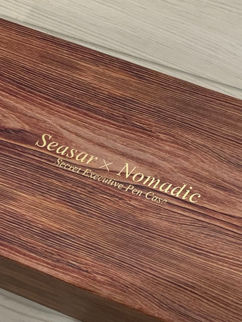 Seasar x Nomadic Executive Pen Caseシーサー