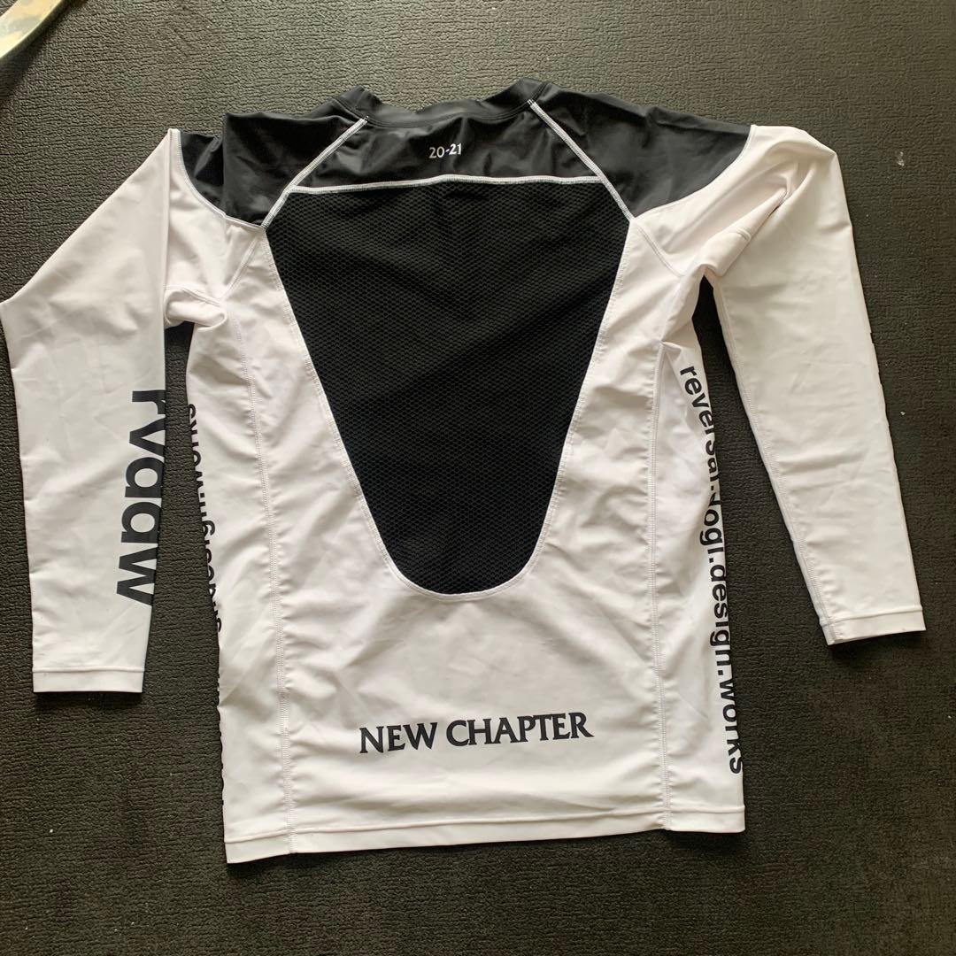 reversal NEW CHAPTE. ラッシュガード　XL ラグビーシャツM