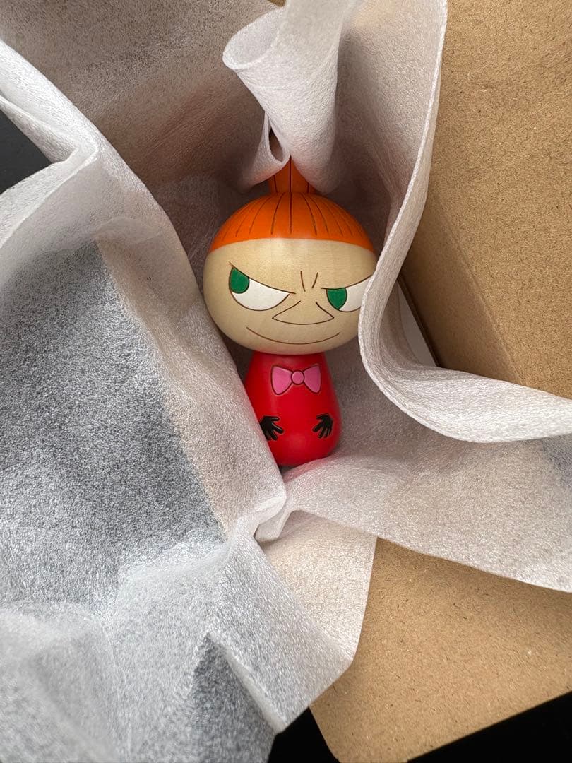 限定特価　made in japan日本製卯三郎こけし　ムーミン/リトルミイ