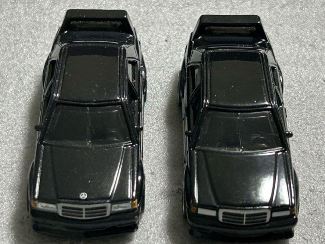 ホットウィール メルセデス ベンツ 190E 2台セット