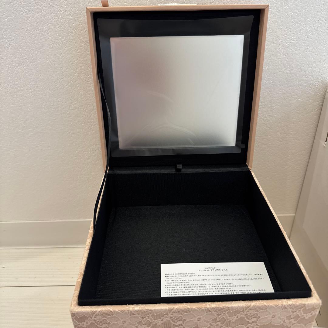 ジルスチュアート　JILLSTUART メイクアップボックス　ピンクレースリボン