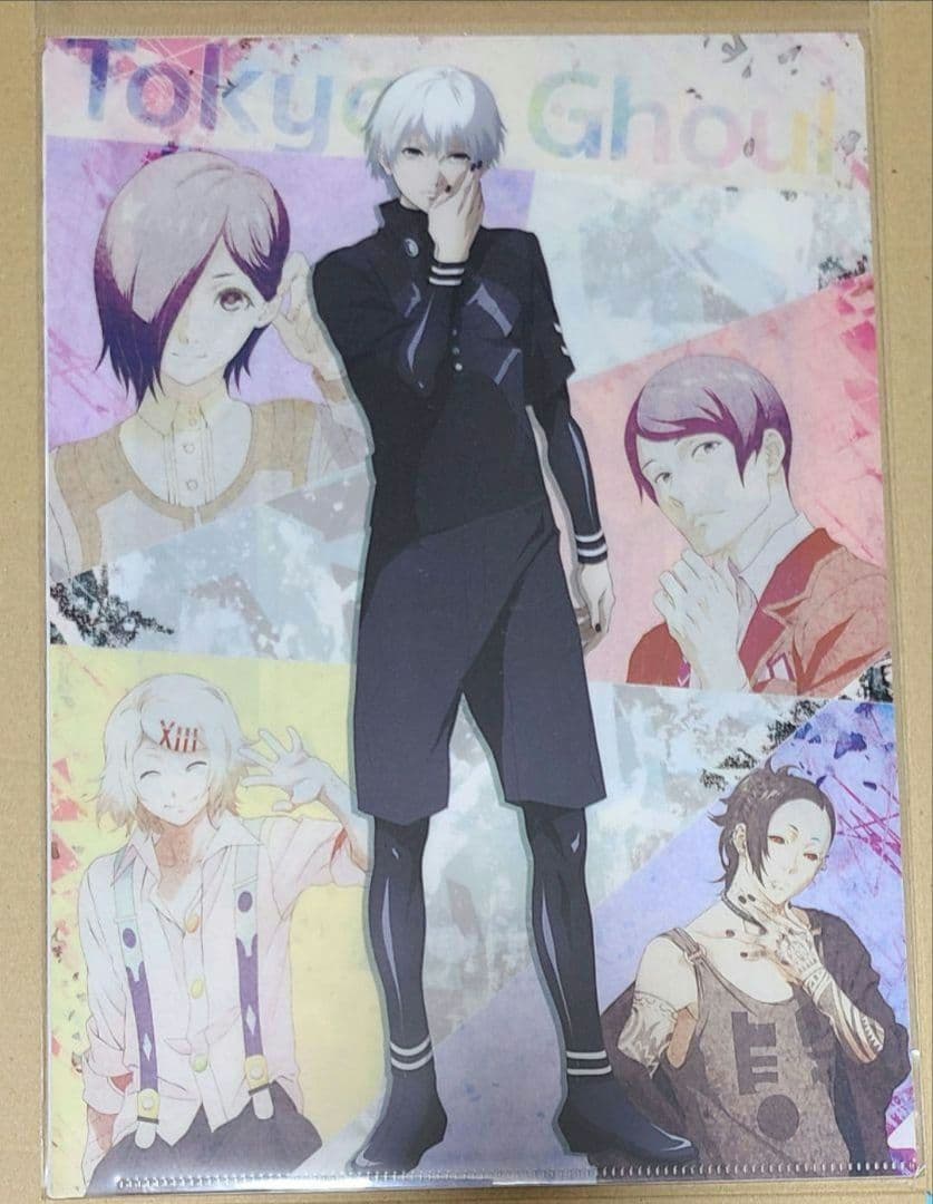 東京喰種　金木研　霧嶋董香　ウタ　月山習　鈴屋什造　クリアファイル セット