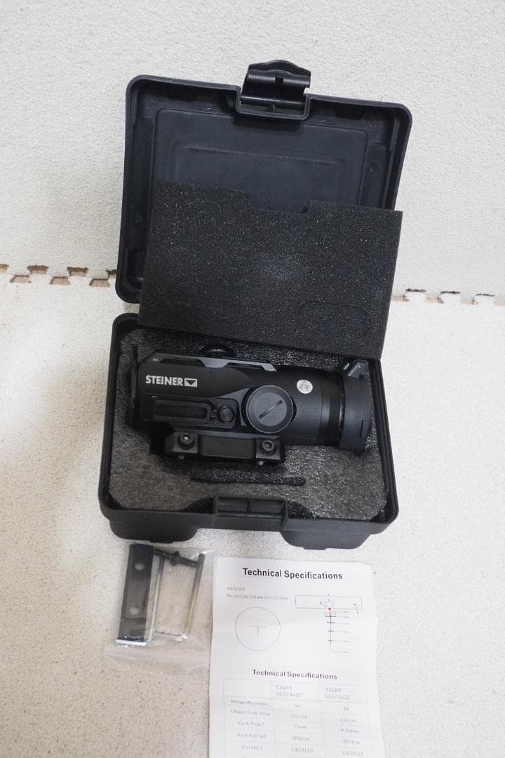 S432 4x32プリズムスコープ(黒)