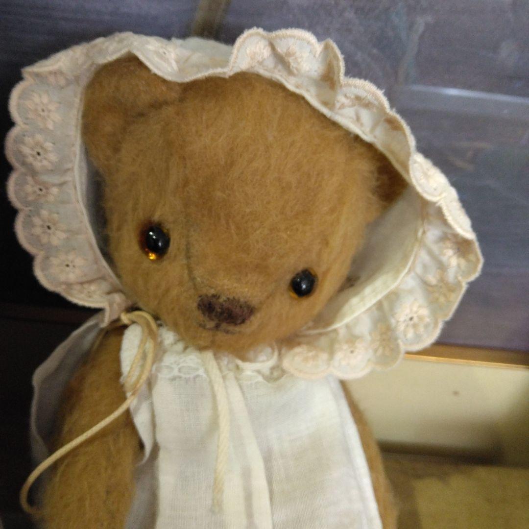 手作り茶色いぬいぐるみ