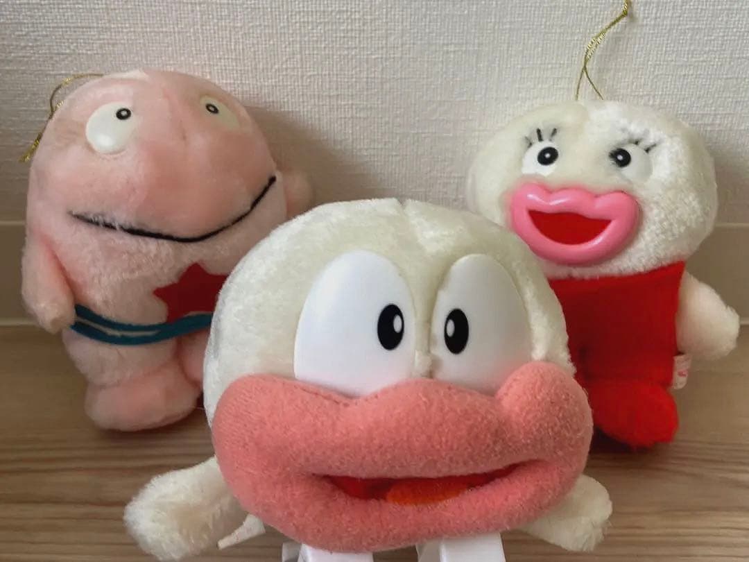 藤子不二雄 オバケのQ太郎 ぬいぐるみセット　レトロ　非売品　アニメ　当時物レア