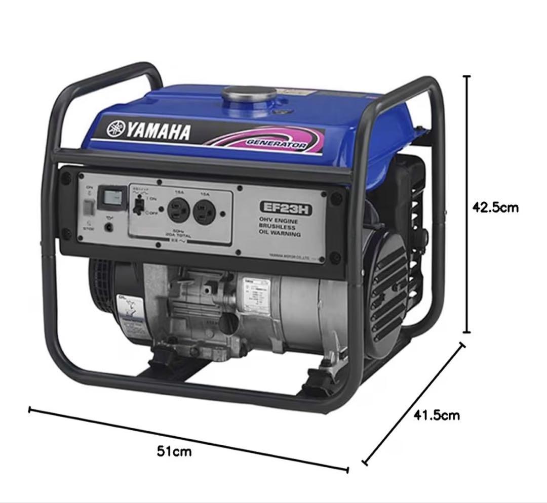 ヤマハ 発電機 EF23H 60Hz用 定格出力2.3kVA 西日本地域専用
