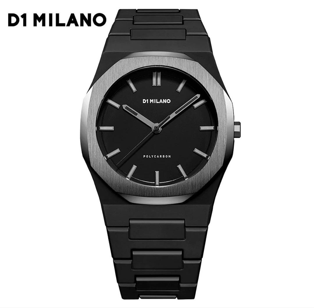 D1ミラノ ポリカーボン・スペースグレイ 新品 定価33000 d1milano