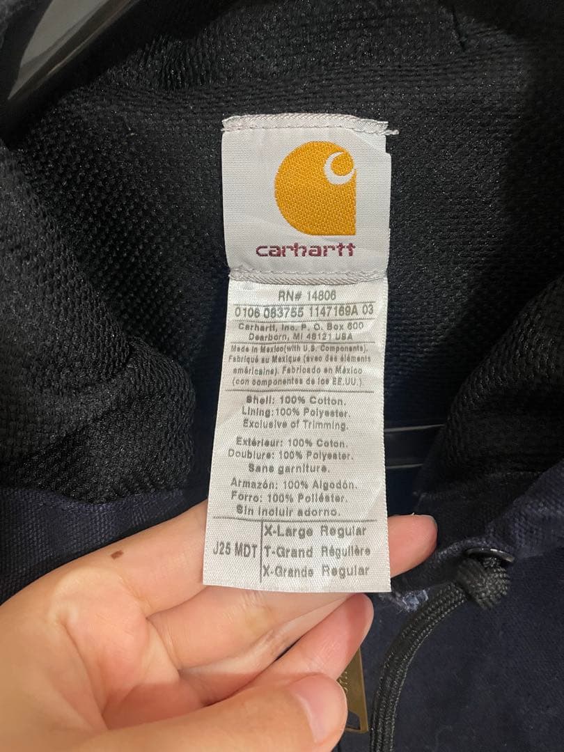 【人気色】Carhartt オールド J25アクティブジャケットXL