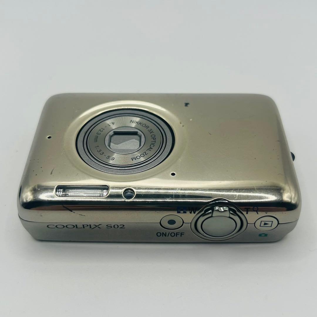 【希少動作確認済み】NIKON COOLPIX S02