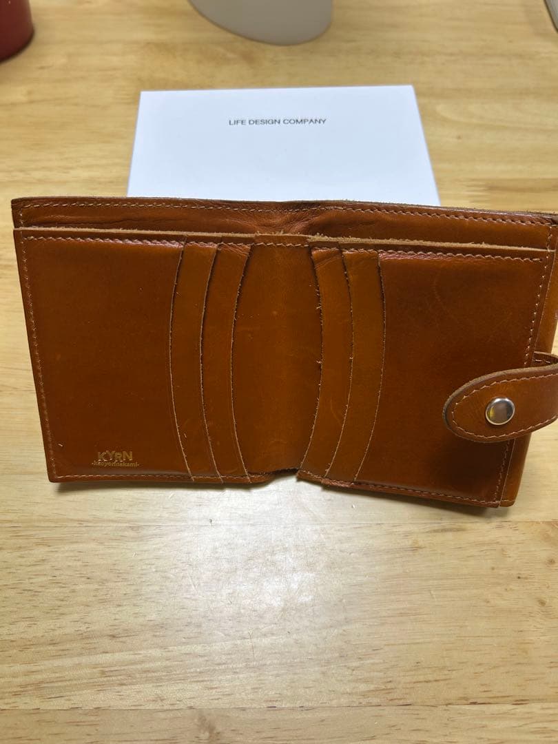 人気！！！　KAOYORINAKAMI 財布 ブラウン