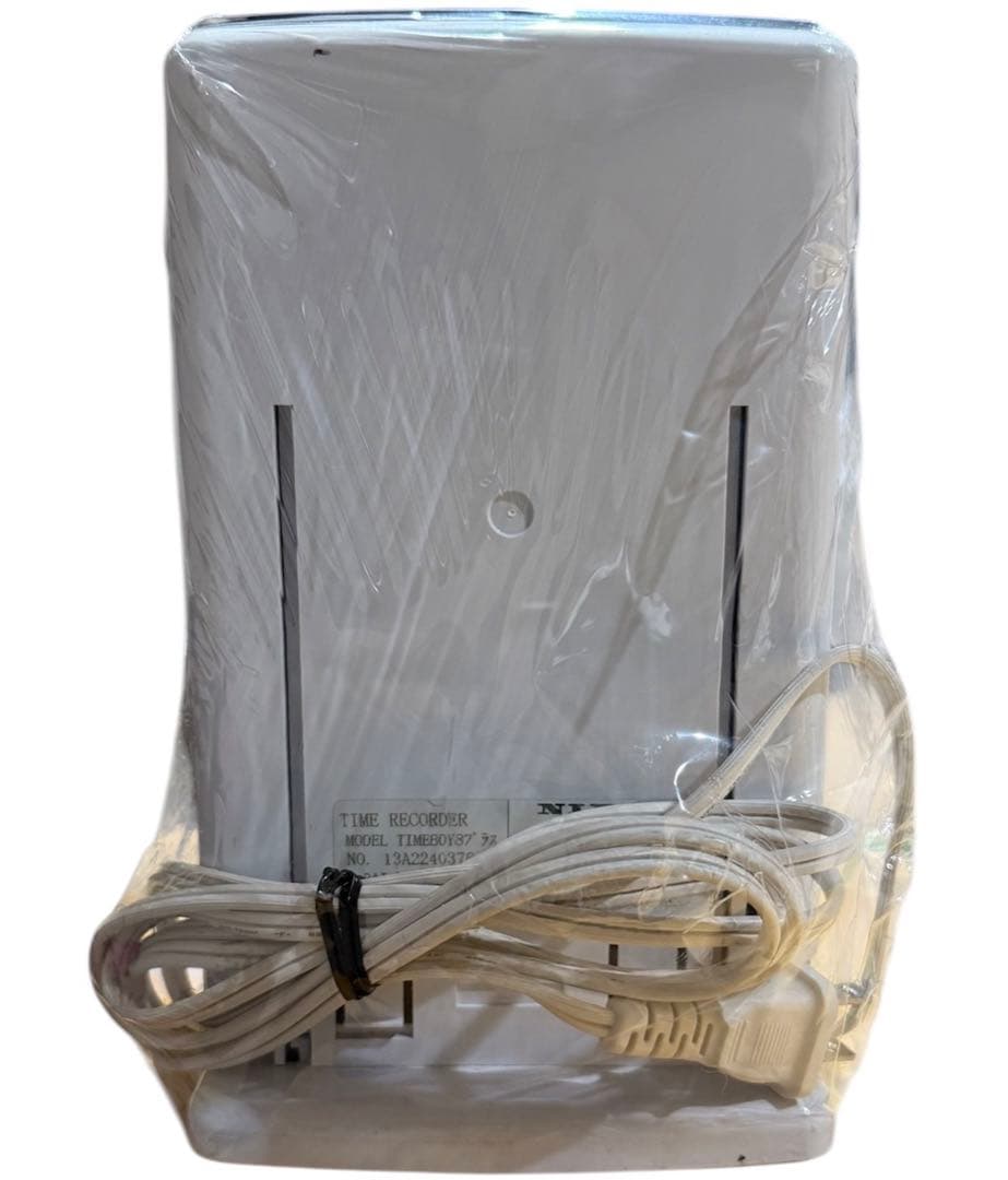 【美品♪】ニッポー 電子タイムレコーダー タイムボーイ8プラス グレー 色