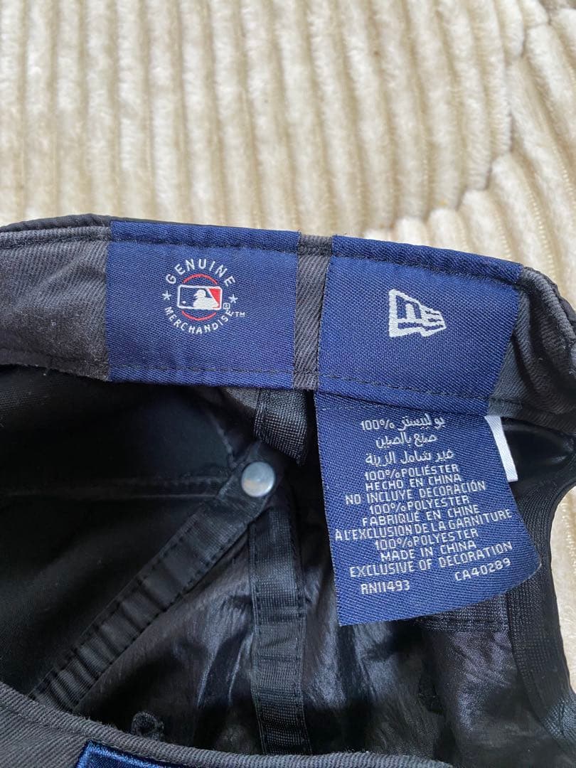 KITH ベースボールキャップ 黒　ニューエラ