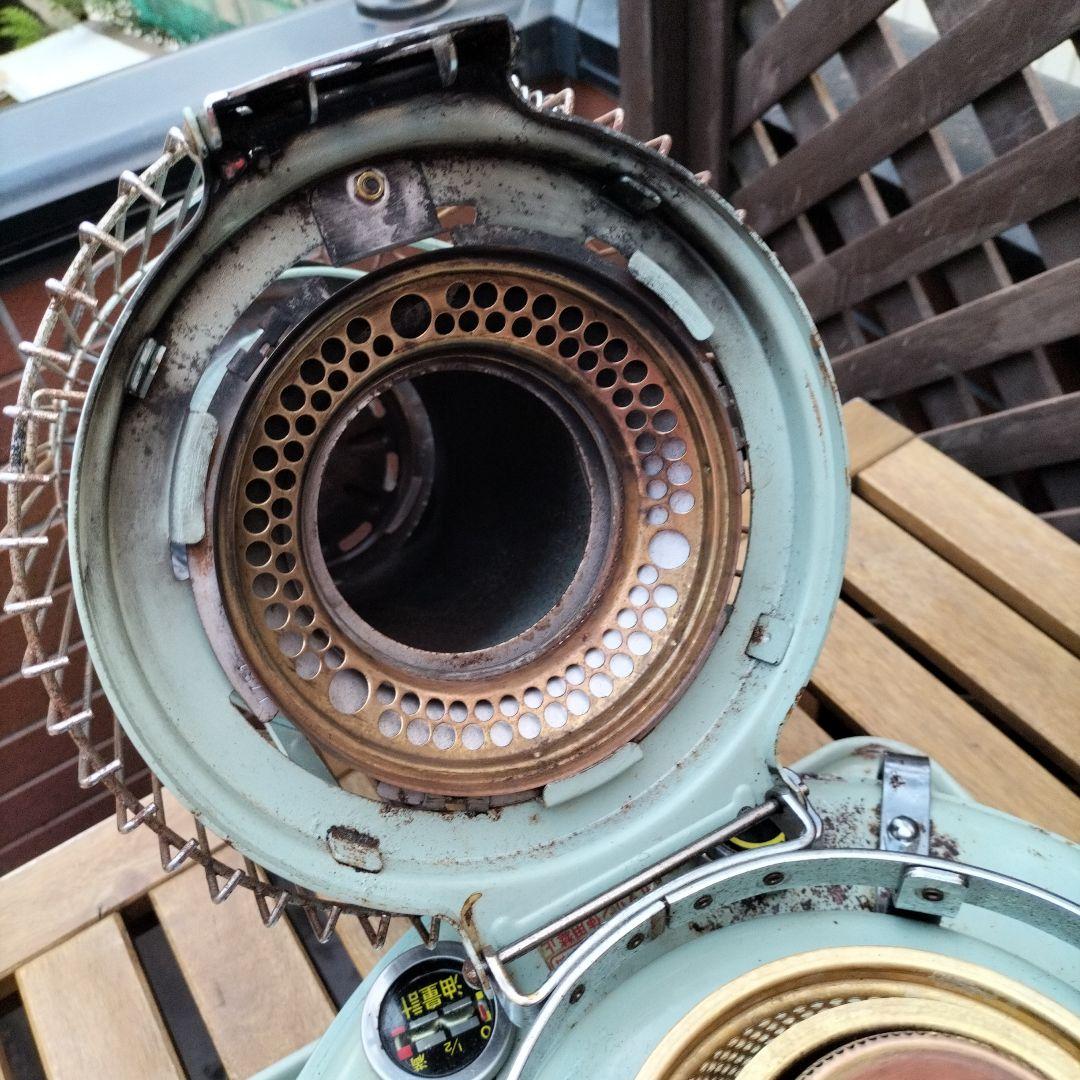 アラジンメンテナンス済。純正芯交換済。取り扱い説明書。グリーン