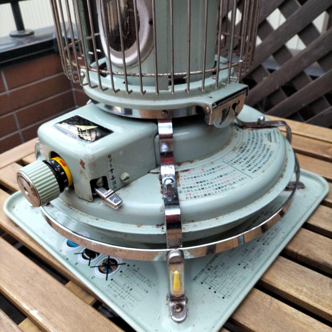 アラジンメンテナンス済。純正芯交換済。取り扱い説明書。グリーン