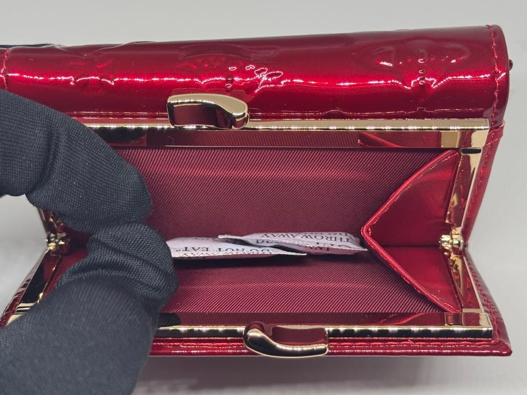 【新品未使用】Vivienne Westwood 赤 三つ折り財布