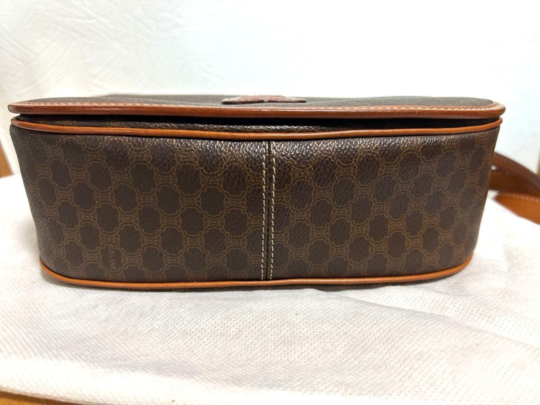 CELINE マカダム柄　ショルダーバッグ　美品
