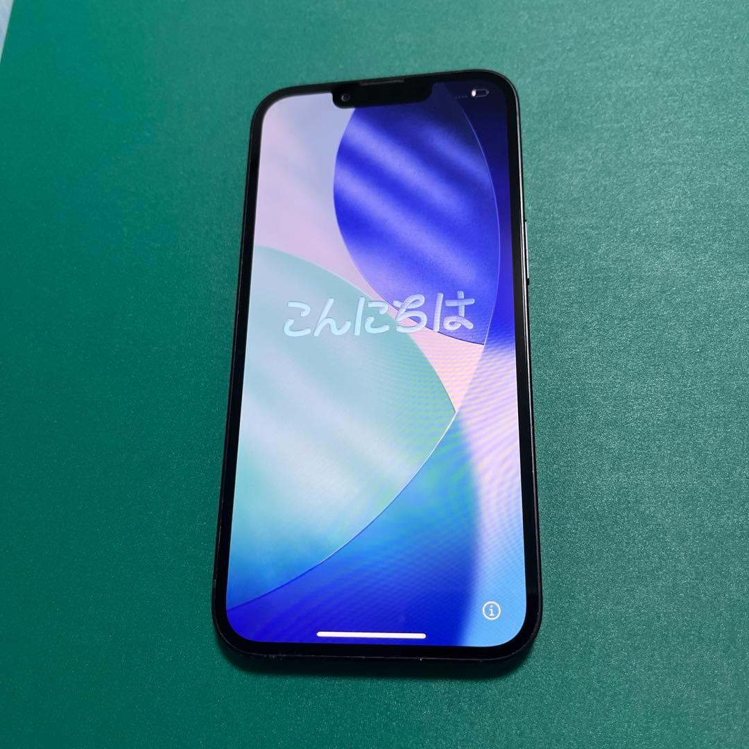 【中古】iPhone 13 ブラック 256GB 18
