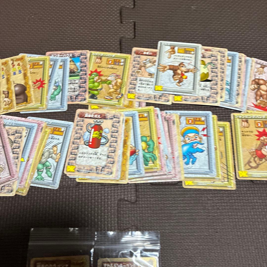 ‼️超希少ドンキーコングカードゲーム　スターターパックセットキラカード2枚他63枚