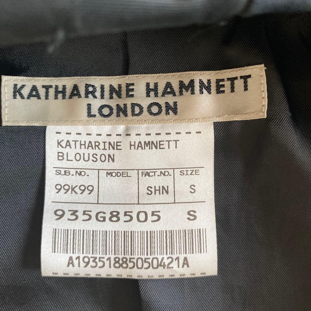 キャサリンハムネット KATHARINE HAMNETT レザージャケット　S