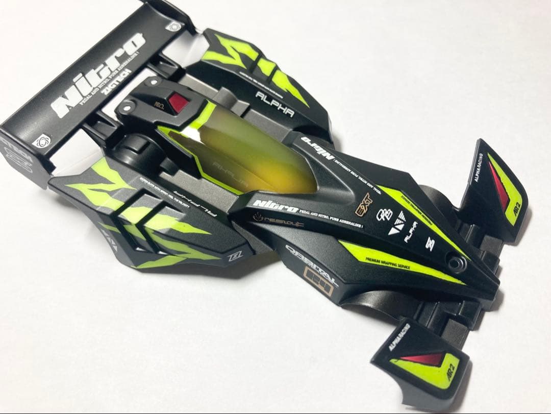 Tasa様御依頼品　ミニ四駆サイクロンマグナム　アバンテMk.Ⅲ ポリカボディー