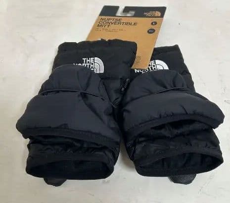 【新品】THE NORTH FACE ヌプシ コンバーチブルミット L 手袋 黒